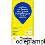 weberfloor FIBROCEM szybkowiążące spoiwo do wykonywania jastrychów cementowych op. 20kg