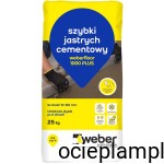weber.floor 1000 PLUS - szybki jastrych cementowy 10-100 mm