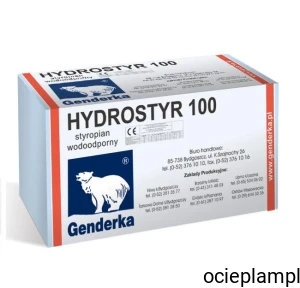 HYDROSTYR 100 - 100kPa (3t/m2) styropian wodoodporny