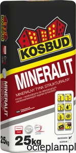 MINERALIT  polimerowo - mineralny tynk strukturalny