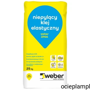 weber ZP414 Niepyląca, elastyczna zaprawa klejąca do płytek