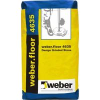 weber.floor 4635 Design Grinded Stone samopoziomująca posadzka dekoracyjna do szlifowania 10-15 mm 2 kolory