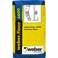 weber.floor 4600 Industry Base weber.floor 4600 Industry Base 5-60mm samopoziomujący, szybkowiążący podkład pod posadzki przemysłowe weber.floor INDUSTRY i weber.floor DESIGN, pod lekkie i średnie obciążenia