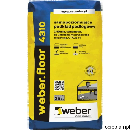 weber-floor-4310-samopoziomujący-podkład-podłogowy-wzmocniony-włóknami-2-50mm-podkład-pod-posadzki-żywiczne
