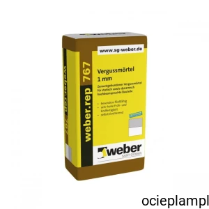 weber.rep 767 Zaprawa zalewowa do wykonywania podlewek 5-30mm
