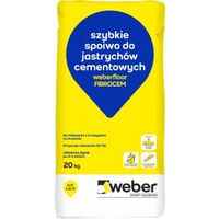 weberfloor FIBROCEM szybkowiążące spoiwo do wykonywania jastrychów cementowych op. 20kg