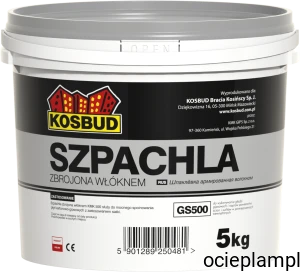 GS500 Szpachla zbrojona włóknem