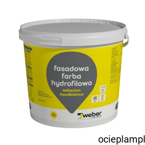 weber.ton AquaBalance - nowoczesna farba fasadowa o właściwościach hydrofilowych