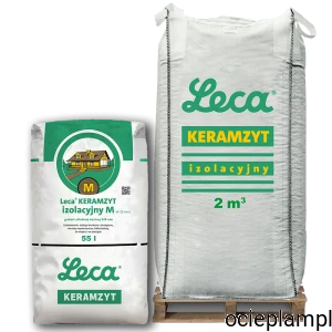 LECA® KERAMZYT IZOLACYJNY M Średnioziarniste, suche kruszywo ceramiczne