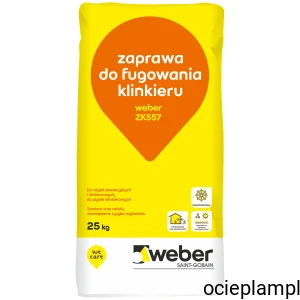 weber ZK557 Zaprawa do fugowania cegieł klinkierowych i elewacyjnych