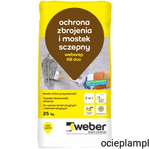 weberep KB duo - Polimerowo-cementowa warstwa sczepna oraz ochrona antykorozyjna zbrojenia