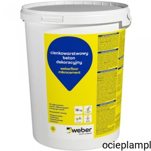 weberfloor mikrocement - barwny cienkowarstwowy beton dekoracyjny